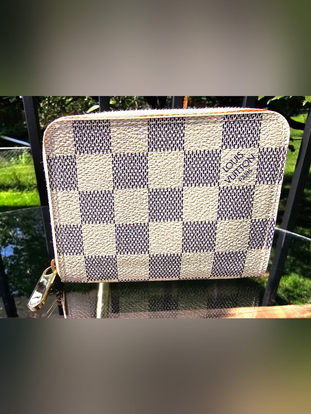 Louis Vuitton Damier Azur Compact Zippy